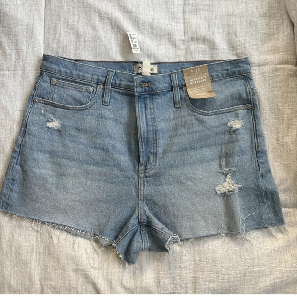 Madewell the perfect Jean short